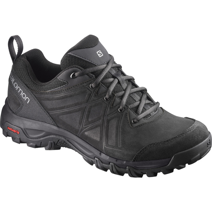 SALOMON EVASION 2 LTR Philippines - Men's Hiking Shoes - Black | 427013-IAW